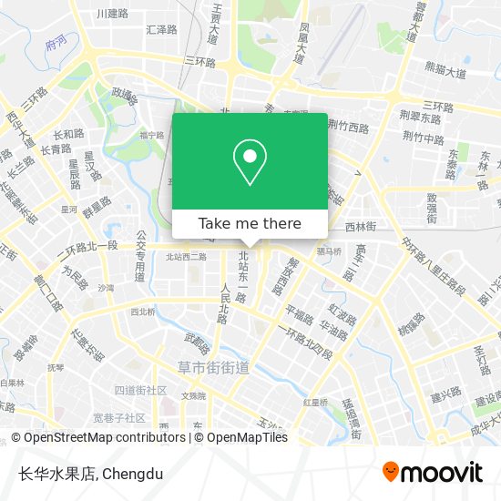 长华水果店 map