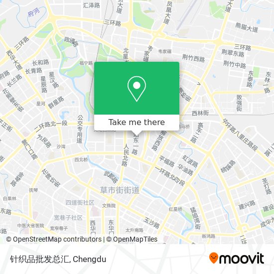 针织品批发总汇 map