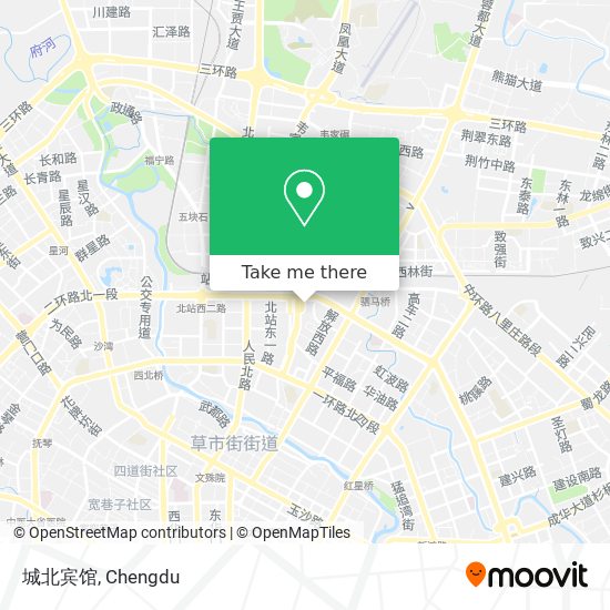 城北宾馆 map