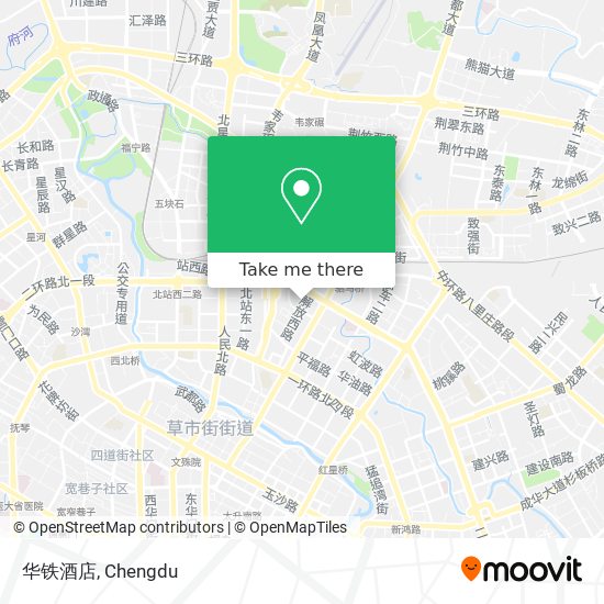 华铁酒店 map