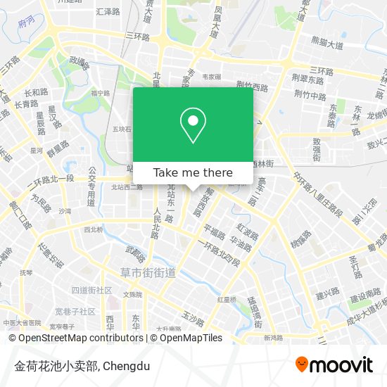 金荷花池小卖部 map