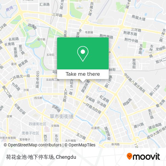 荷花金池-地下停车场 map