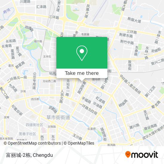 富丽城-2栋 map