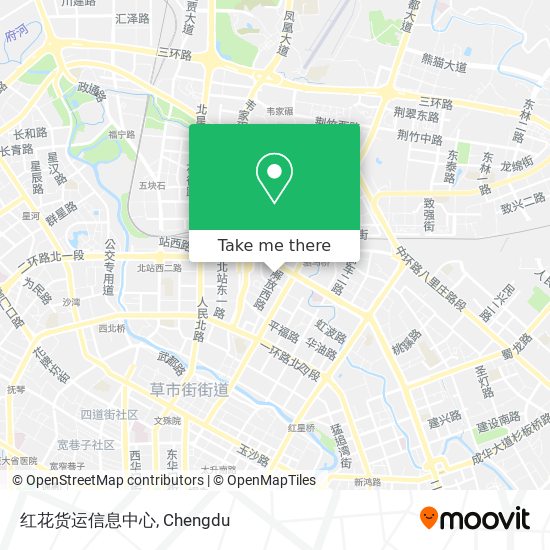 红花货运信息中心 map