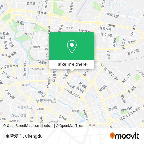 京蓉爱车 map