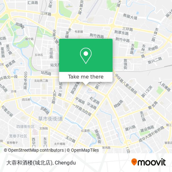 大蓉和酒楼(城北店) map