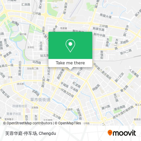 芙蓉华庭-停车场 map