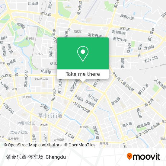 紫金乐章-停车场 map