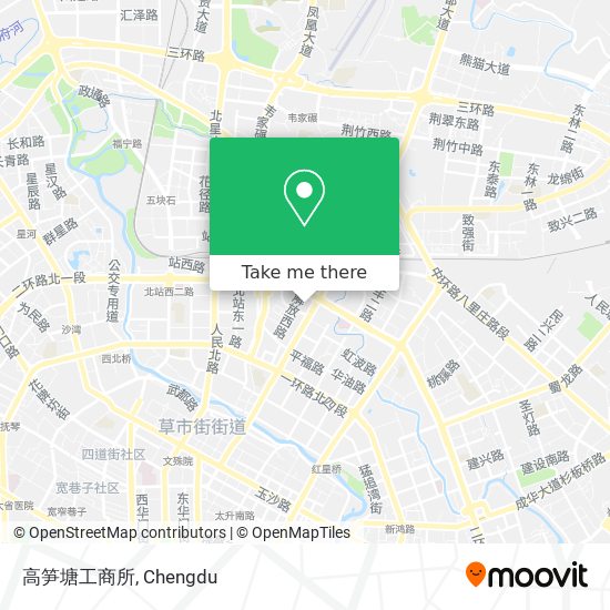 高笋塘工商所 map
