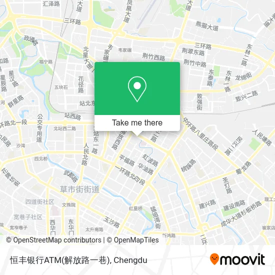 恒丰银行ATM(解放路一巷) map