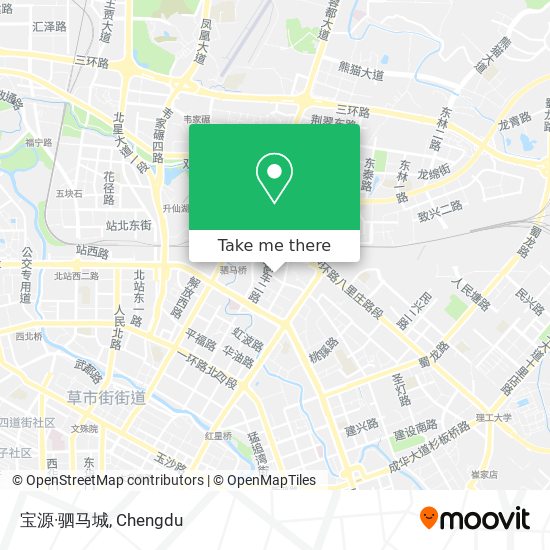 宝源·驷马城 map