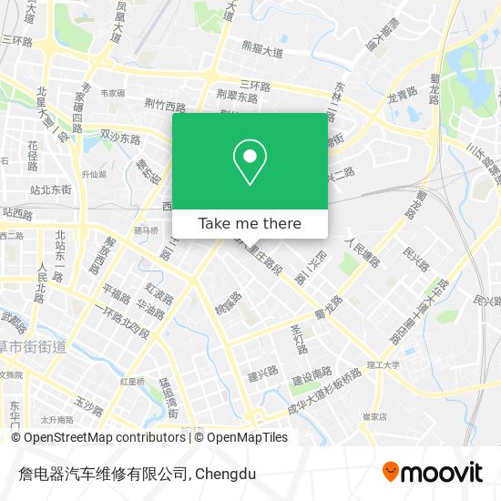 詹电器汽车维修有限公司 map
