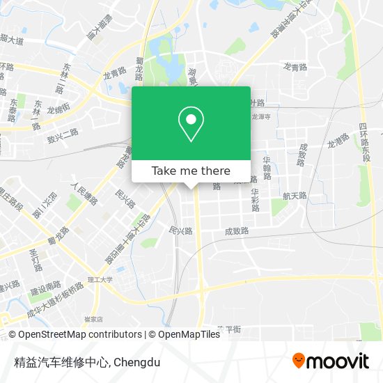 精益汽车维修中心 map