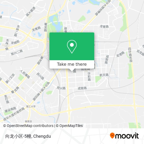 向龙小区-5幢 map
