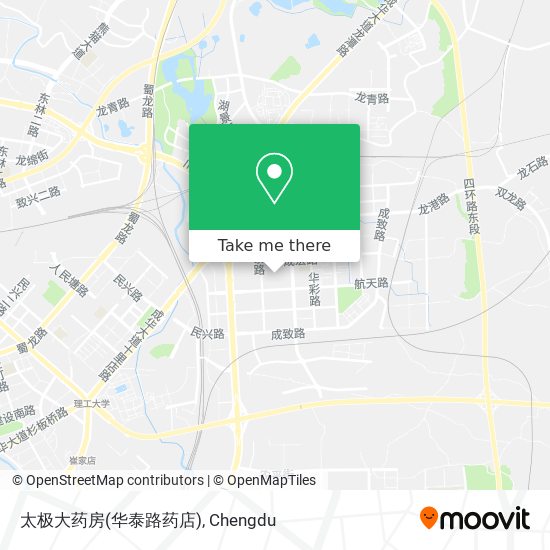 太极大药房(华泰路药店) map