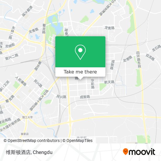 维斯顿酒店 map