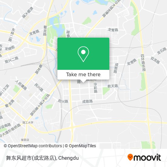 舞东风超市(成宏路店) map