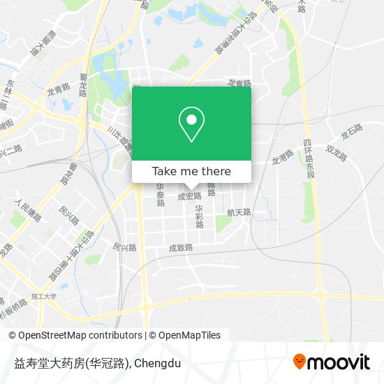 益寿堂大药房(华冠路) map