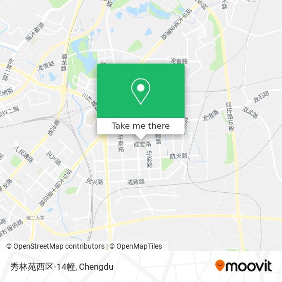 秀林苑西区-14幢 map