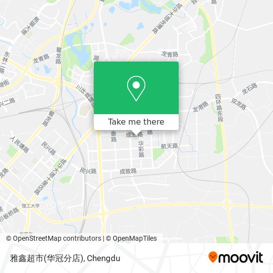 雅鑫超市(华冠分店) map