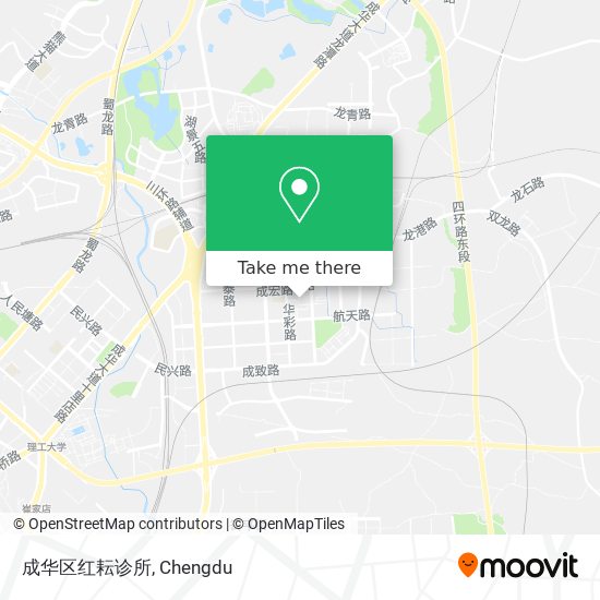 成华区红耘诊所 map
