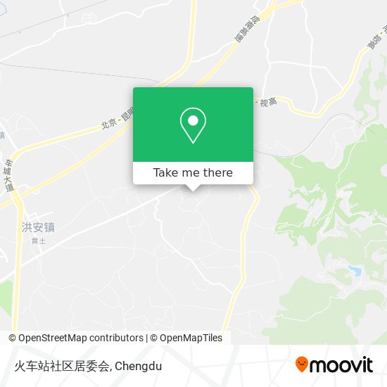 火车站社区居委会 map