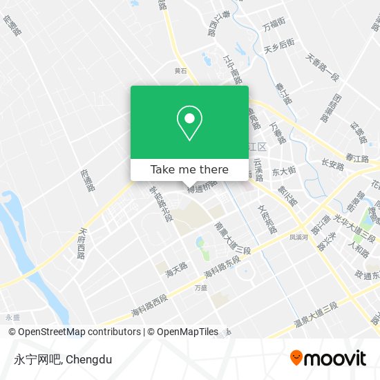 永宁网吧 map