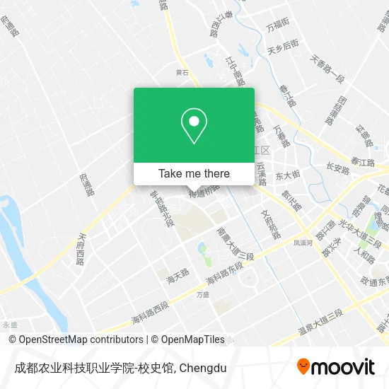 成都农业科技职业学院-校史馆 map