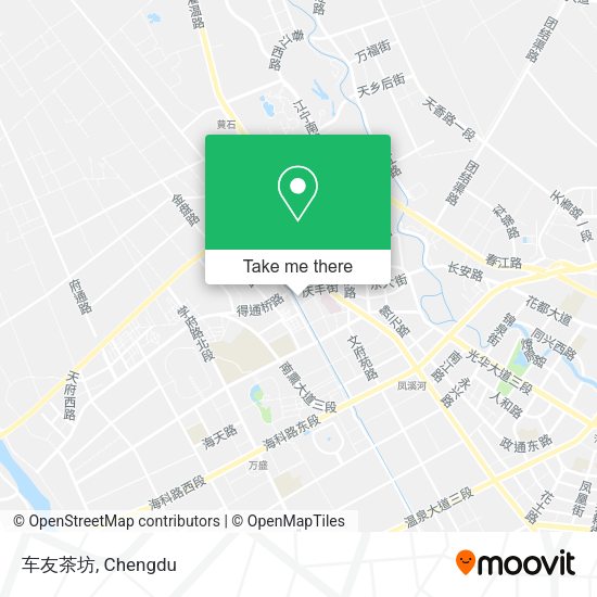 车友茶坊 map