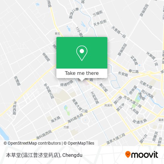 本草堂(温江普济堂药店) map