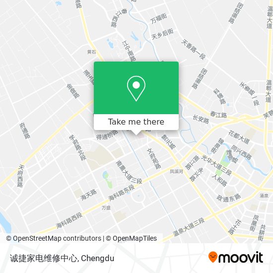 诚捷家电维修中心 map
