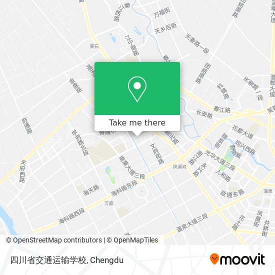 四川省交通运输学校 map