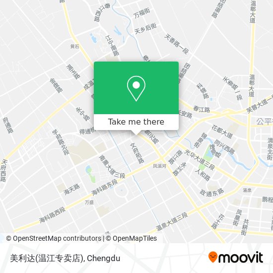 美利达(温江专卖店) map