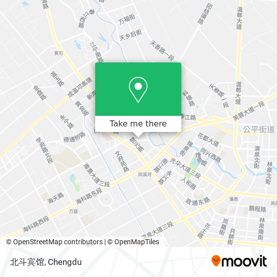 北斗宾馆 map