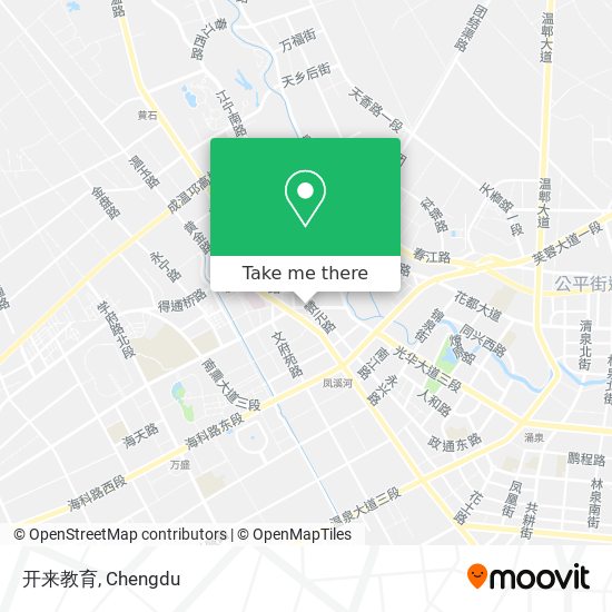 开来教育 map
