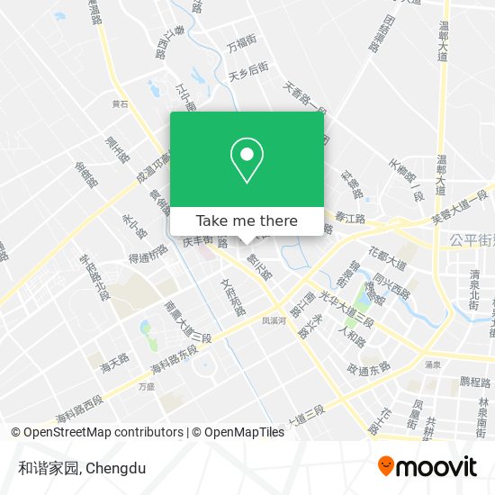 和谐家园 map