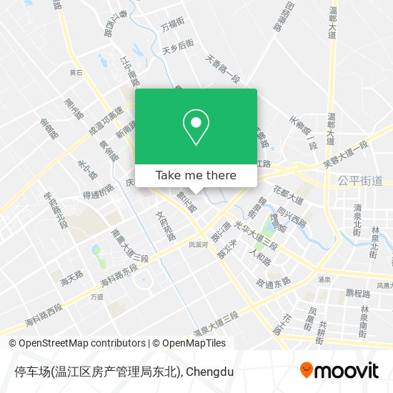 停车场(温江区房产管理局东北) map