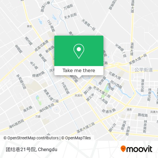 团结巷21号院 map