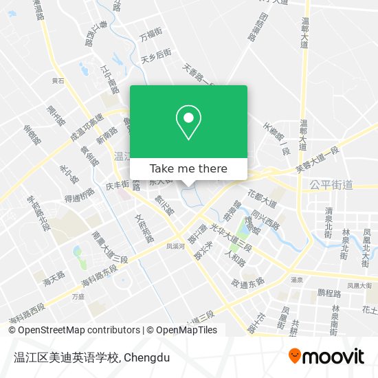 温江区美迪英语学校 map
