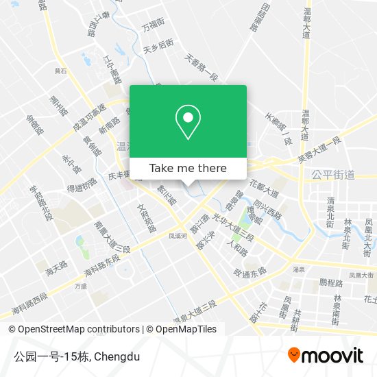 公园一号-15栋 map