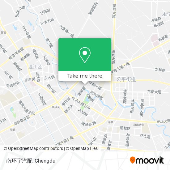 南环宇汽配 map