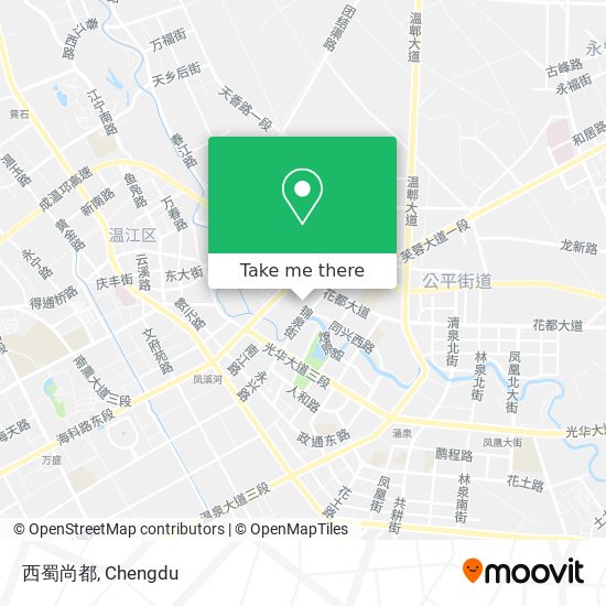 西蜀尚都 map