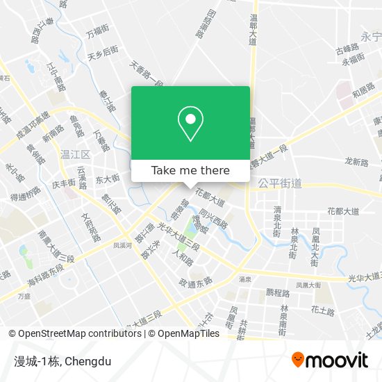 漫城-1栋 map