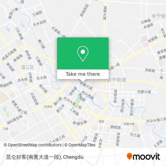 昆仑好客(南熏大道一段) map