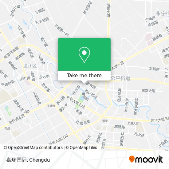 嘉瑞国际 map