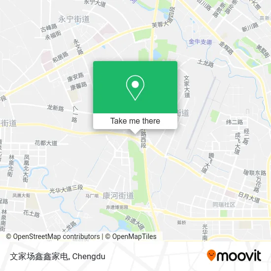 文家场鑫鑫家电 map