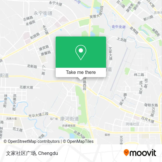文家社区广场 map