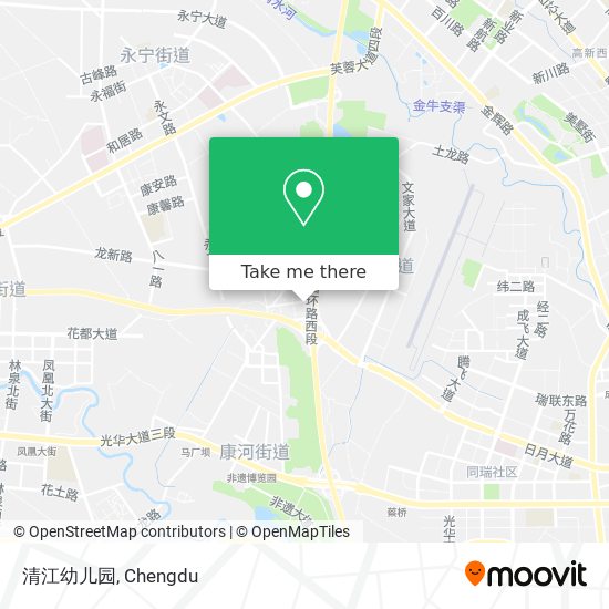 清江幼儿园 map