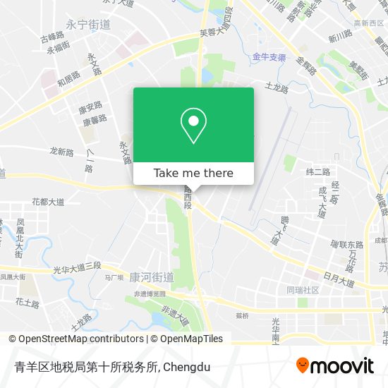 青羊区地税局第十所税务所 map