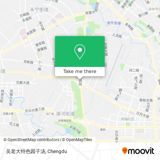 吴老大特色园子汤 map